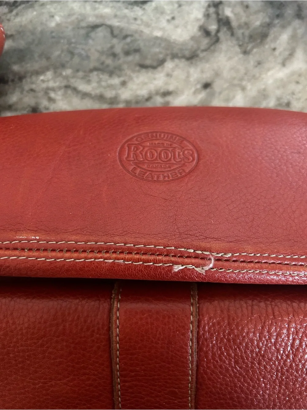 Roots vintage Leather Bag